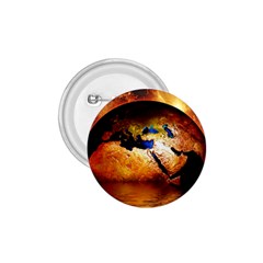 Earth Globe Water Fire Flame 1 75  Buttons by HermanTelo