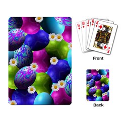 Eggs Happy Easter Playing Cards Single Design