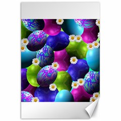 Eggs Happy Easter Canvas 20  X 30  by HermanTelo