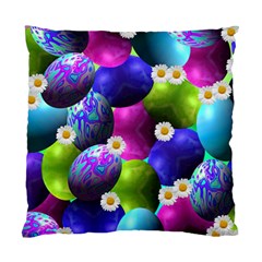 Eggs Happy Easter Standard Cushion Case (one Side) by HermanTelo