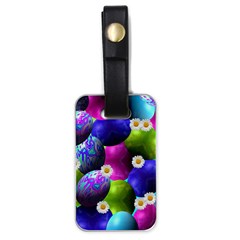 Eggs Happy Easter Luggage Tag (one Side)