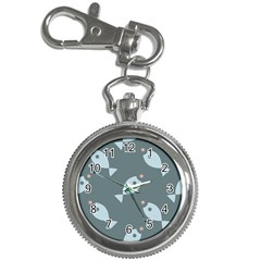 Fish Star Water Pattern Key Chain Watches by HermanTelo