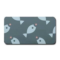 Fish Star Water Pattern Medium Bar Mats