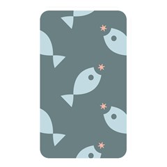 Fish Star Water Pattern Memory Card Reader (rectangular)