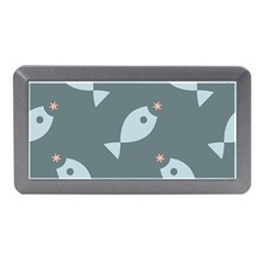 Fish Star Water Pattern Memory Card Reader (mini) by HermanTelo