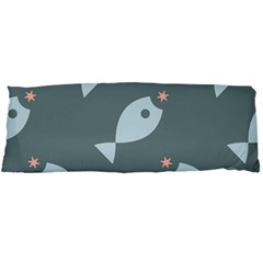 Fish Star Water Pattern Body Pillow Case Dakimakura (two Sides)