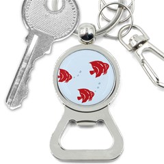 Fish Red Sea Water Swimming Bottle Opener Key Chain by HermanTelo