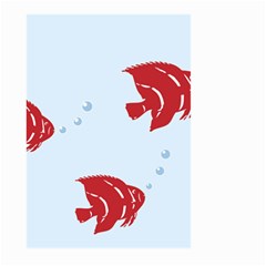 Fish Red Sea Water Swimming Large Garden Flag (two Sides) by HermanTelo