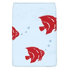 Fish Red Sea Water Swimming Removable Flap Cover (l) by HermanTelo