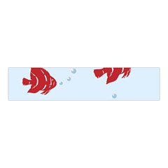 Fish Red Sea Water Swimming Velvet Scrunchie