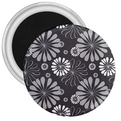 Floral Pattern 3  Magnets by HermanTelo