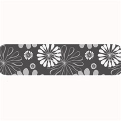 Floral Pattern Large Bar Mats by HermanTelo