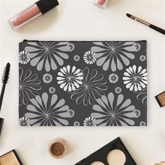 Floral Pattern Cosmetic Bag (large) by HermanTelo