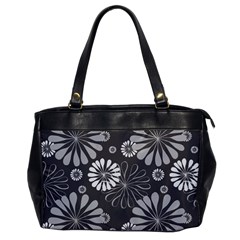 Floral Pattern Oversize Office Handbag