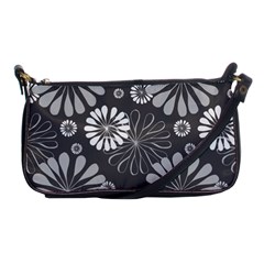 Floral Pattern Shoulder Clutch Bag