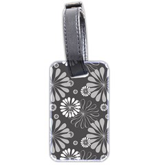 Floral Pattern Luggage Tag (two Sides)