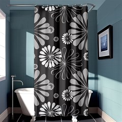 Floral Pattern Shower Curtain 36  X 72  (stall)  by HermanTelo