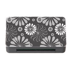 Floral Pattern Memory Card Reader With Cf by HermanTelo