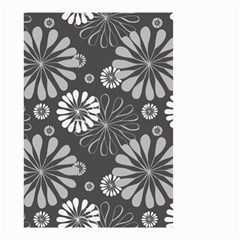 Floral Pattern Small Garden Flag (two Sides)