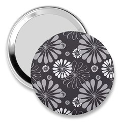 Floral Pattern 3  Handbag Mirrors by HermanTelo