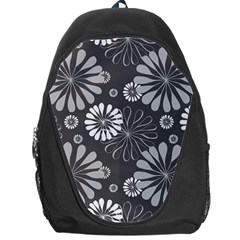 Floral Pattern Backpack Bag by HermanTelo