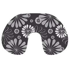 Floral Pattern Travel Neck Pillow