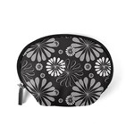 Floral Pattern Accessory Pouch (Small) Back