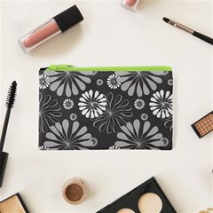 Floral Pattern Cosmetic Bag (xs)