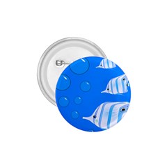 Fish School Bubbles Underwater Sea 1 75  Buttons by HermanTelo