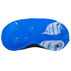 Fish School Bubbles Underwater Sea Sleeping Mask