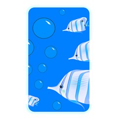 Fish School Bubbles Underwater Sea Memory Card Reader (rectangular)