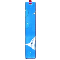 Fish School Bubbles Underwater Sea Large Book Marks by HermanTelo