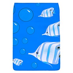 Fish School Bubbles Underwater Sea Removable Flap Cover (s) by HermanTelo