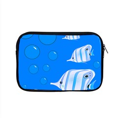 Fish School Bubbles Underwater Sea Apple Macbook Pro 15  Zipper Case by HermanTelo