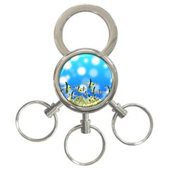 Fish Underwater Sea World 3-ring Key Chain by HermanTelo