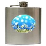 Fish Underwater Sea World Hip Flask (6 oz) Front