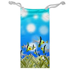 Fish Underwater Sea World Jewelry Bag