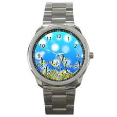 Fish Underwater Sea World Sport Metal Watch by HermanTelo