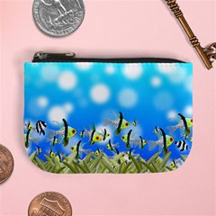 Fish Underwater Sea World Mini Coin Purse