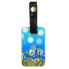 Fish Underwater Sea World Luggage Tag (one Side)