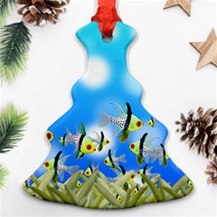 Fish Underwater Sea World Ornament (christmas Tree) 