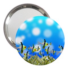 Fish Underwater Sea World 3  Handbag Mirrors by HermanTelo