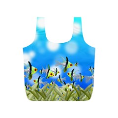 Fish Underwater Sea World Full Print Recycle Bag (s)