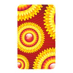 Floral Abstract Background Texture Memory Card Reader (rectangular)