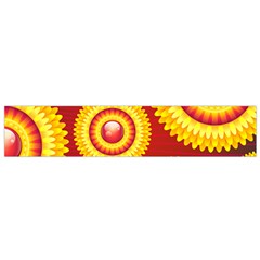 Floral Abstract Background Texture Small Flano Scarf