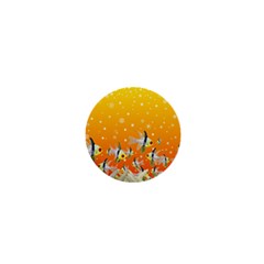 Fish Snow Coral Fairy Tale 1  Mini Buttons by HermanTelo