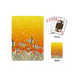 Fish Snow Coral Fairy Tale Playing Cards (Mini) Back