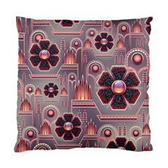 Floral Flower Stylised Standard Cushion Case (two Sides)