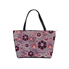 Floral Flower Stylised Classic Shoulder Handbag by HermanTelo