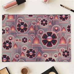 Floral Flower Stylised Cosmetic Bag (xxl)